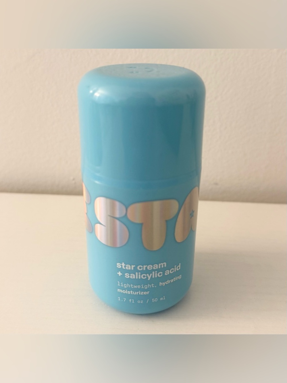 Never used starface star cream + salicylic acid for acne